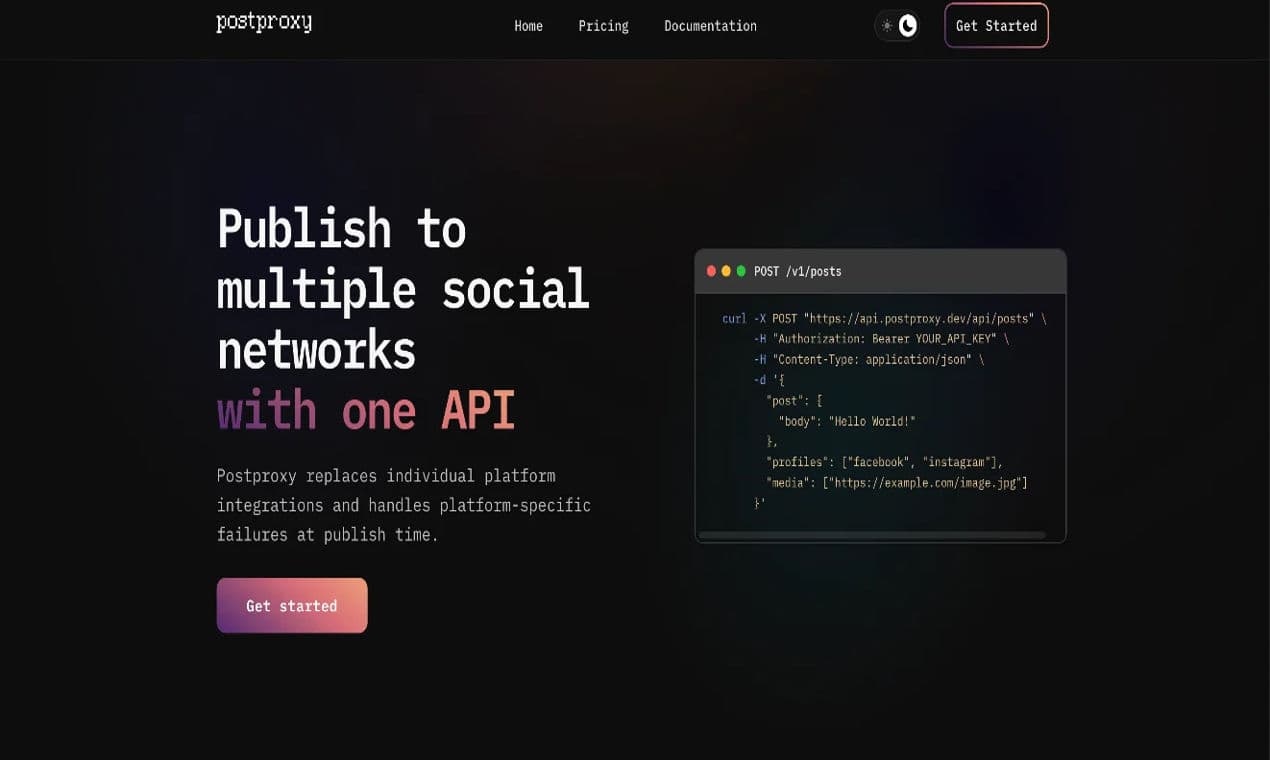 Postproxy - Product Image