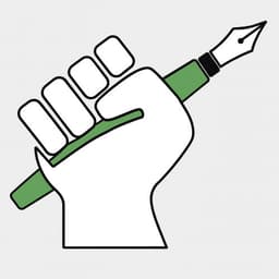 Human Writes startup logo on Aura++