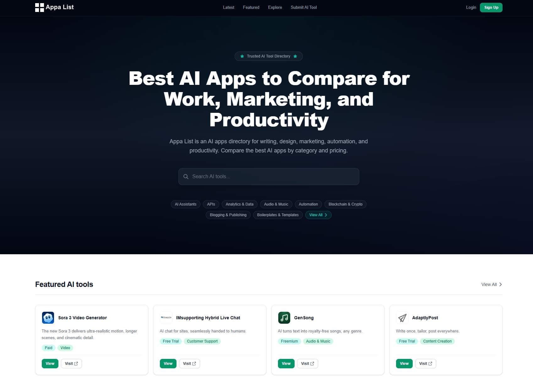 Appa List - Product Image