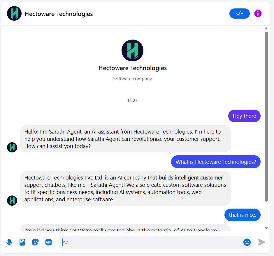 Hectoware Sarathi AI Agent - Product Image