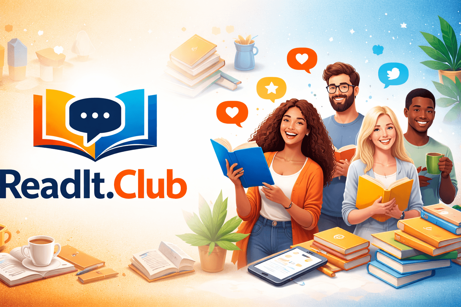 ReadIt - Human-Centered Book Community Platform - Product Image