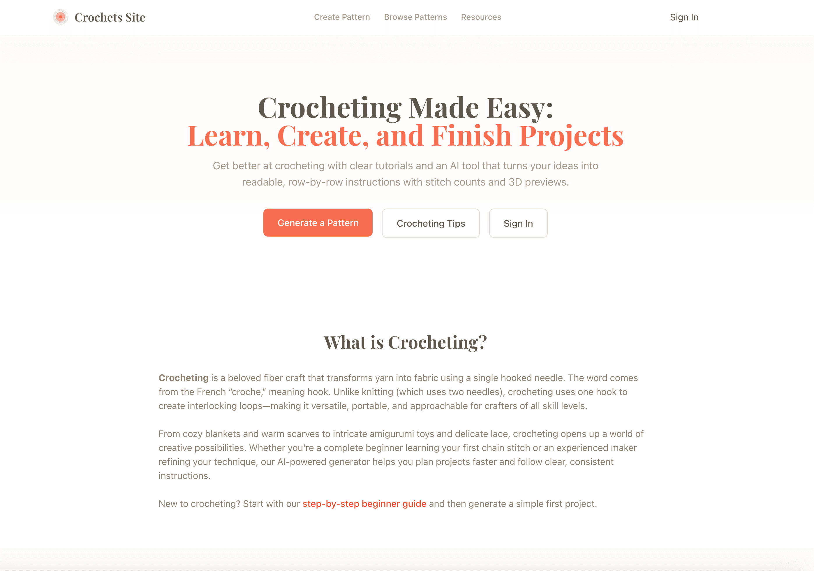 Crochets AI