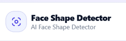 Face Shape Detector startup logo on Aura++