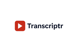 Transcriptr startup logo on Aura++
