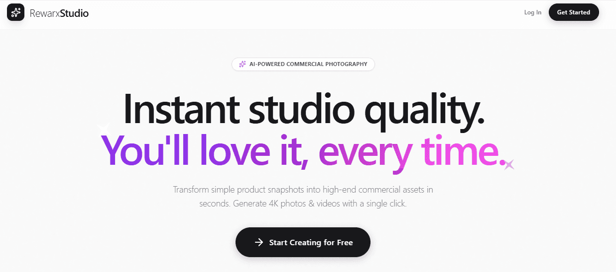 Rewarx Studio AI Product Photography - Product Image