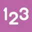123QUIZ! startup logo on Aura++
