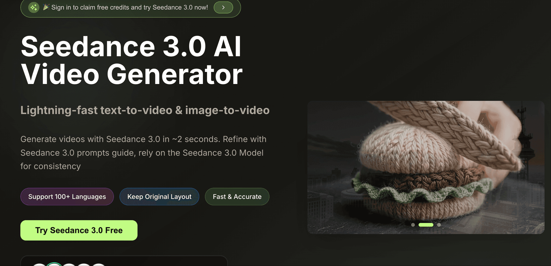 seedance 3.0 ai - Product Image