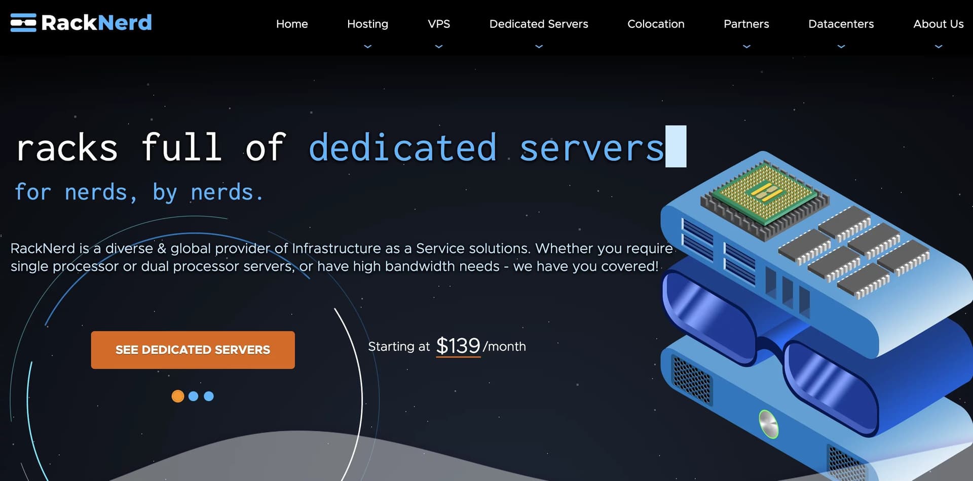 RackNerd Infrastructure as a Service - Product Image
