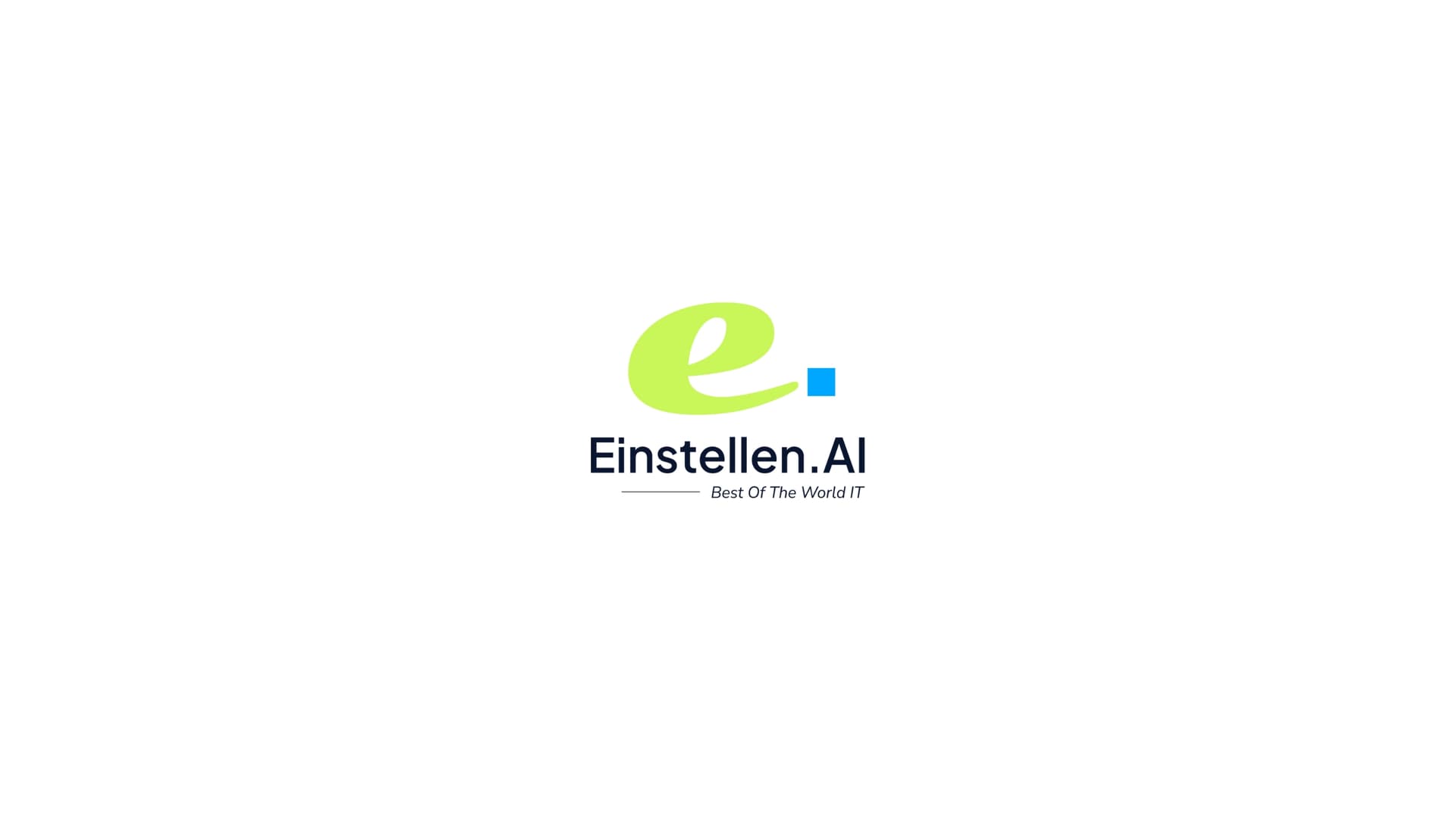 Einstellen AI - Product Image