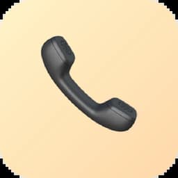 Phonecall startup logo on Aura++