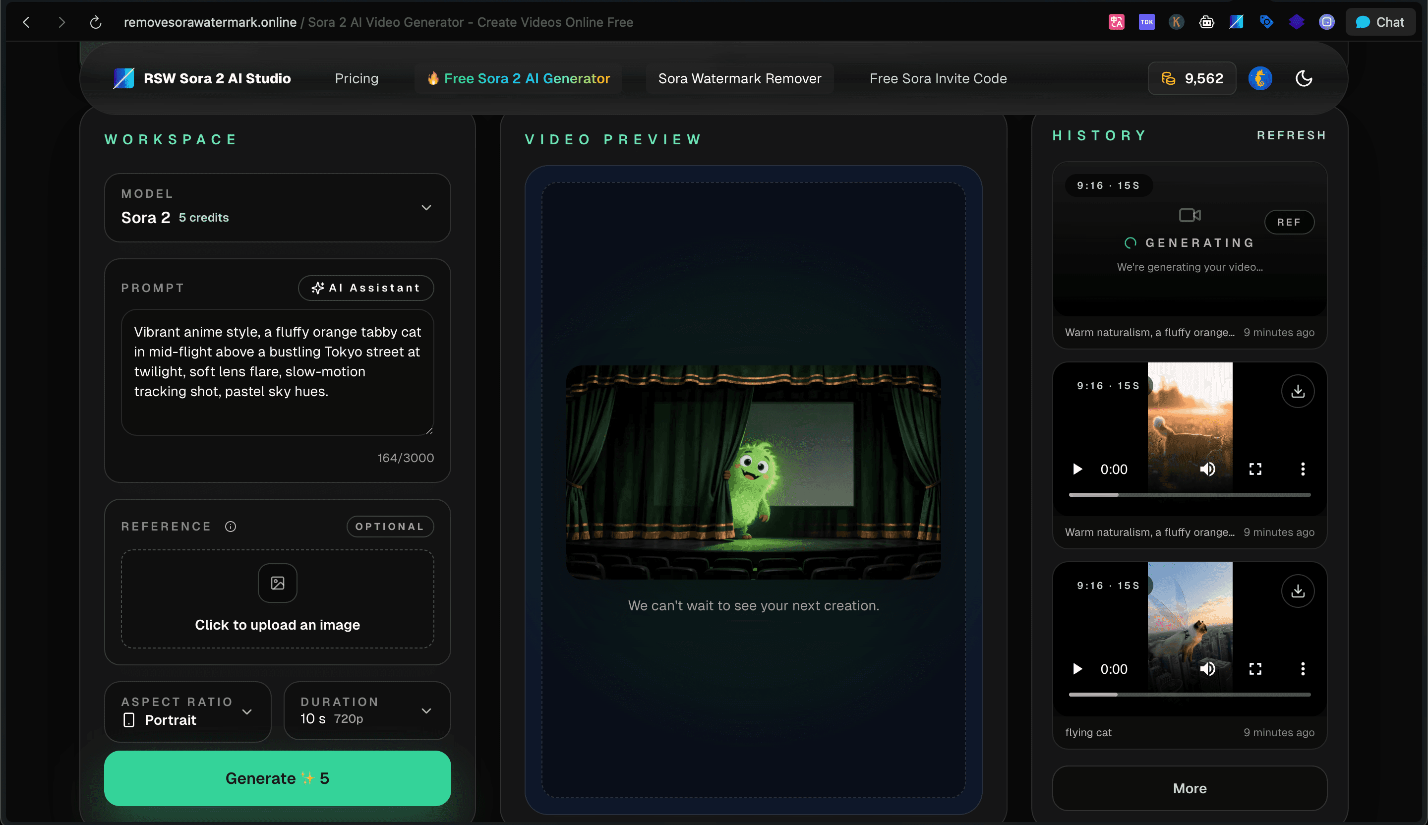 RSW Sora 2 AI Studio