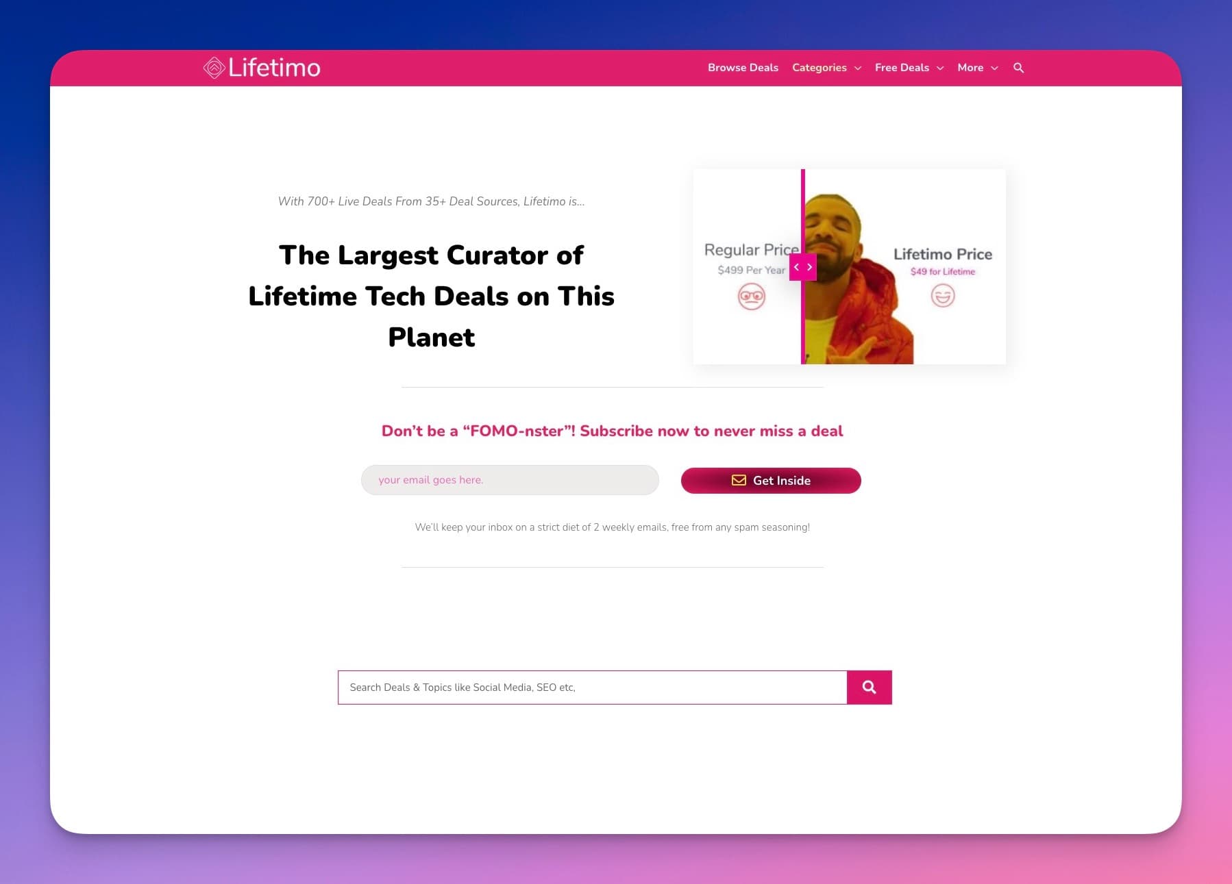 Lifetimo - Product Image