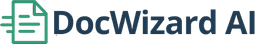 DocWizard AI startup logo on Aura++