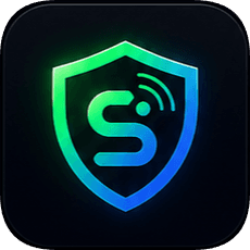 ScamZero Anti-Fraud Mobile App startup logo on Aura++