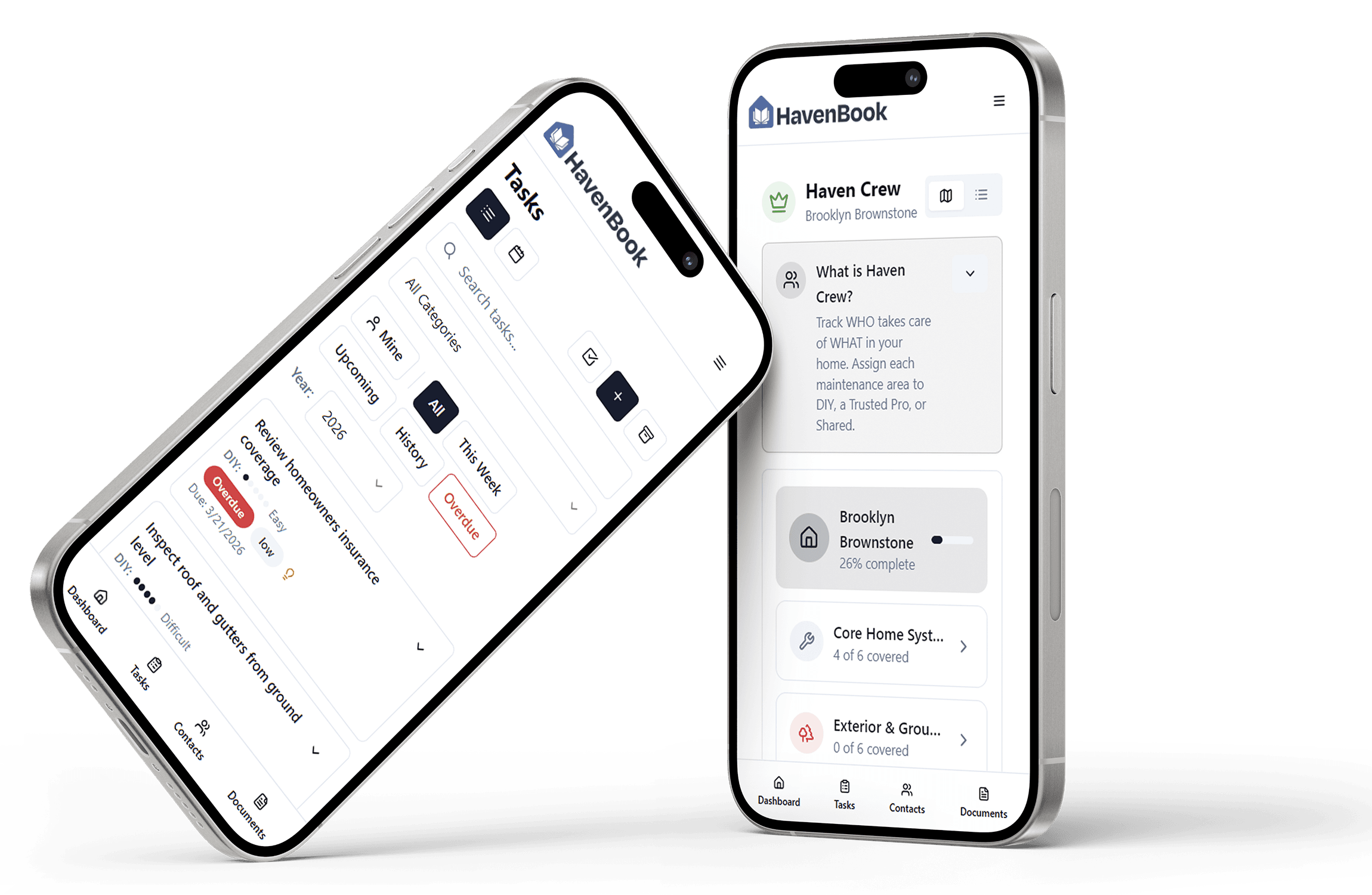 HavenBook Home Management Platform