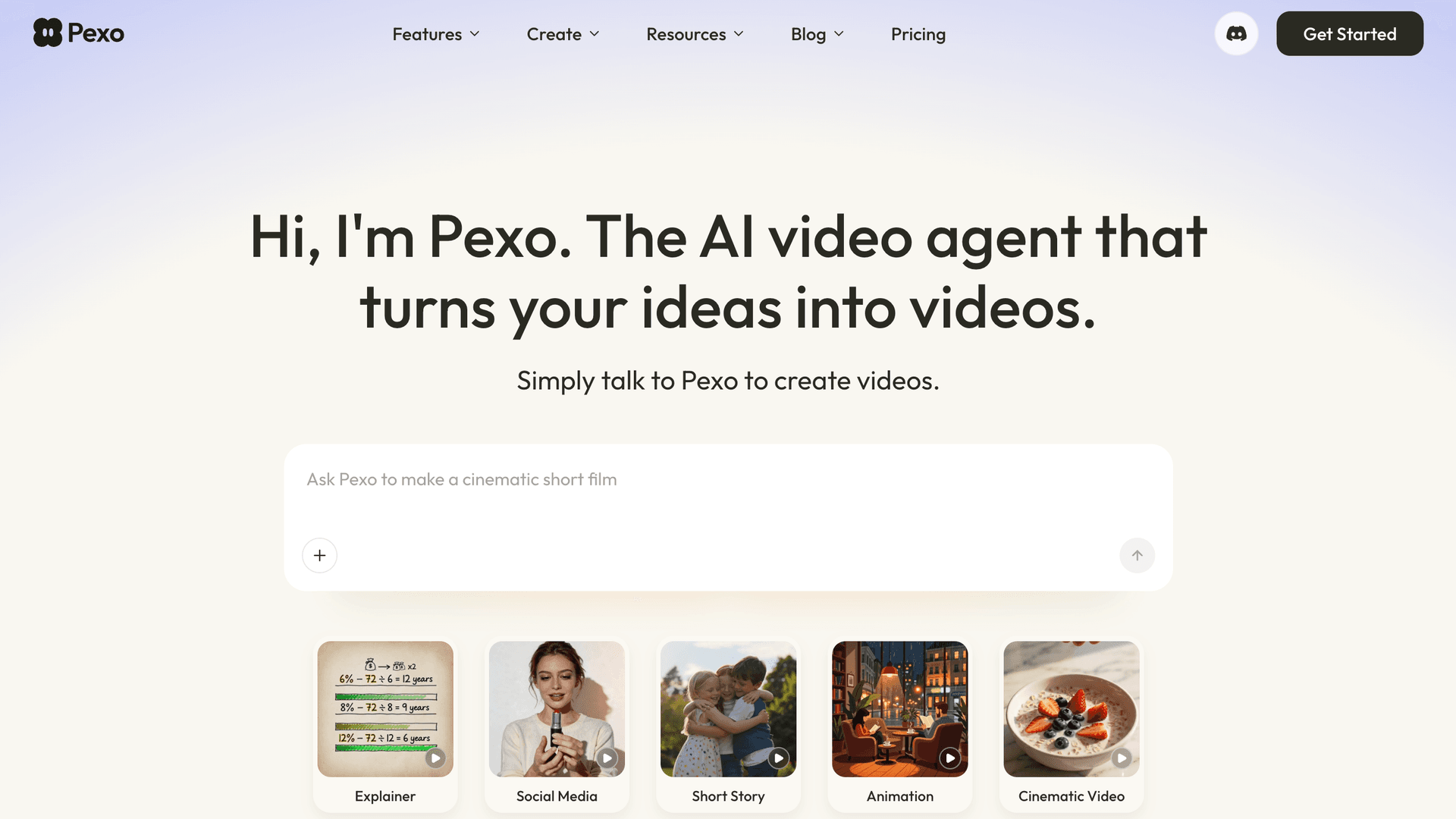 Pexo product preview for startup listing on Aura++