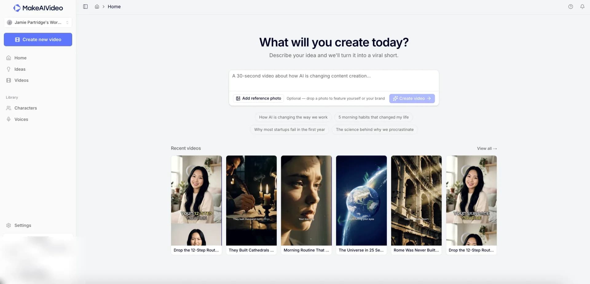 MakeAIVideo - Product Image