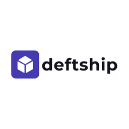 Deftship startup logo on Aura++