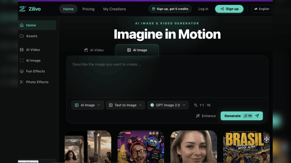 Zilivo AI Content Creation Platform - Product Image
