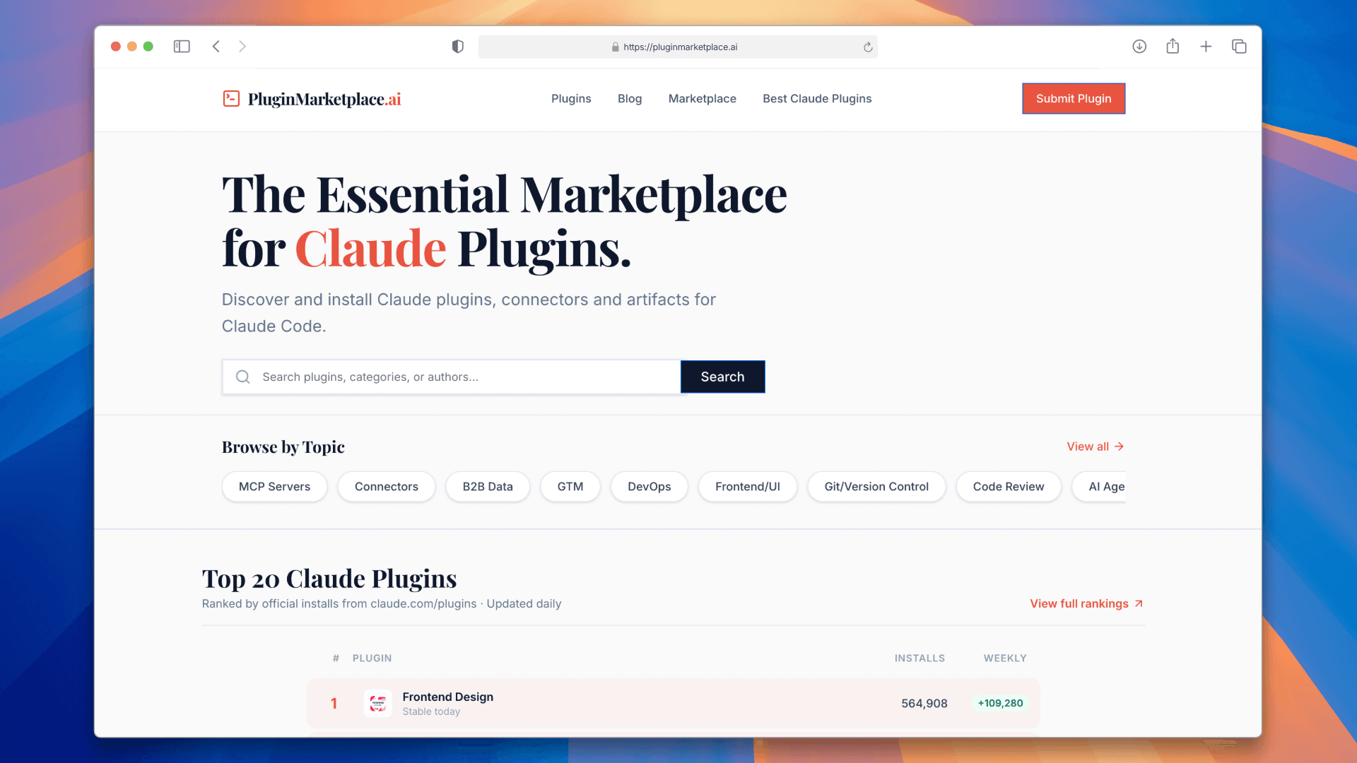 Claude Code Plugin Marketplace - Product Image