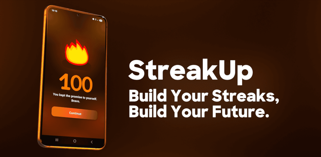 StreakUp product preview for startup listing on Aura++