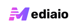 Mediaio AI Video Translation Platform startup logo on Aura++