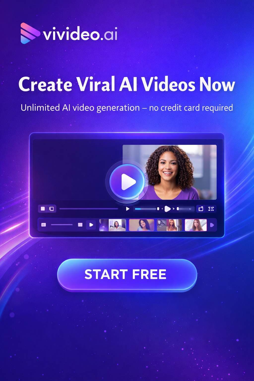 Vivideo product preview for startup listing on Aura++