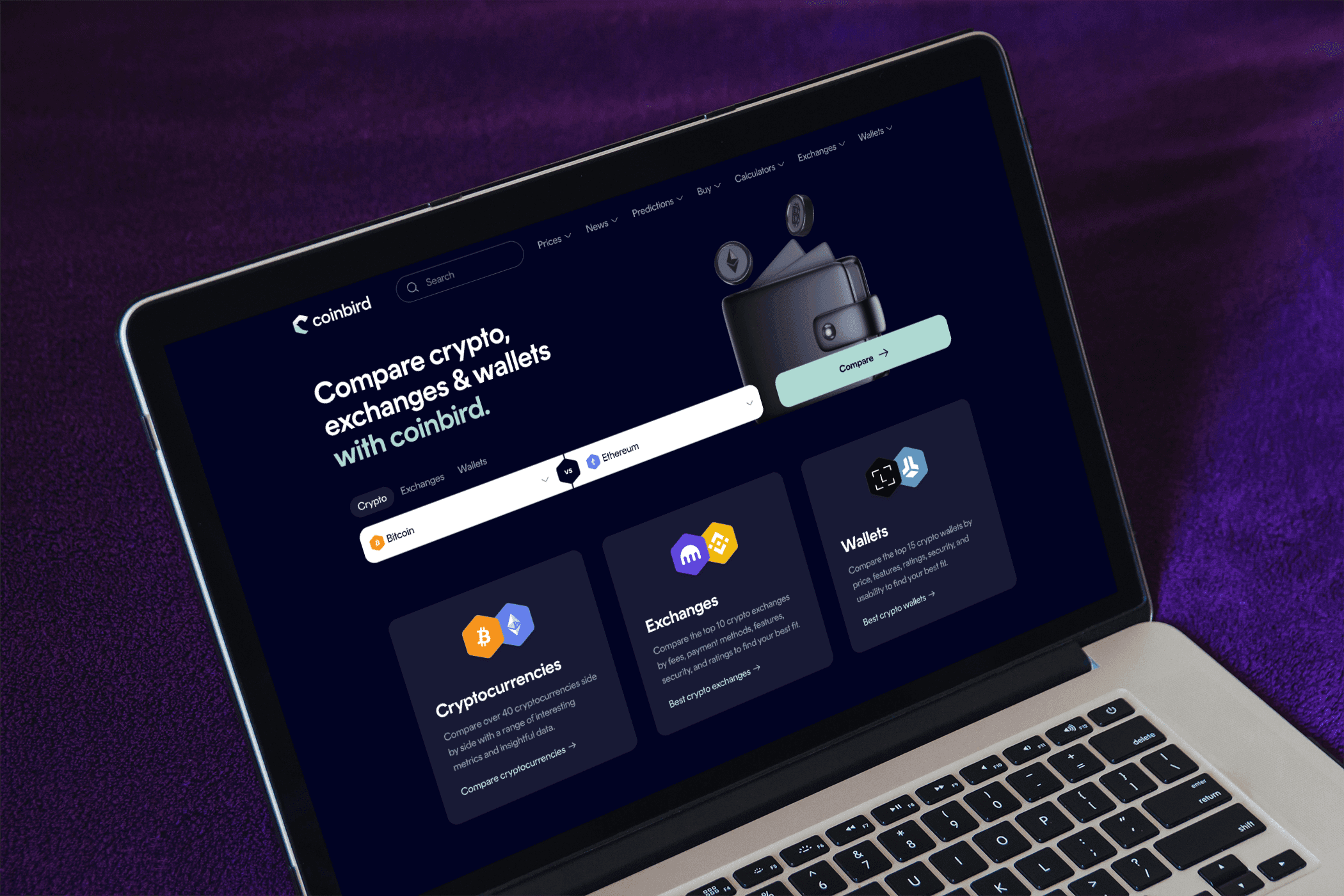 Crypto Comparison Platform