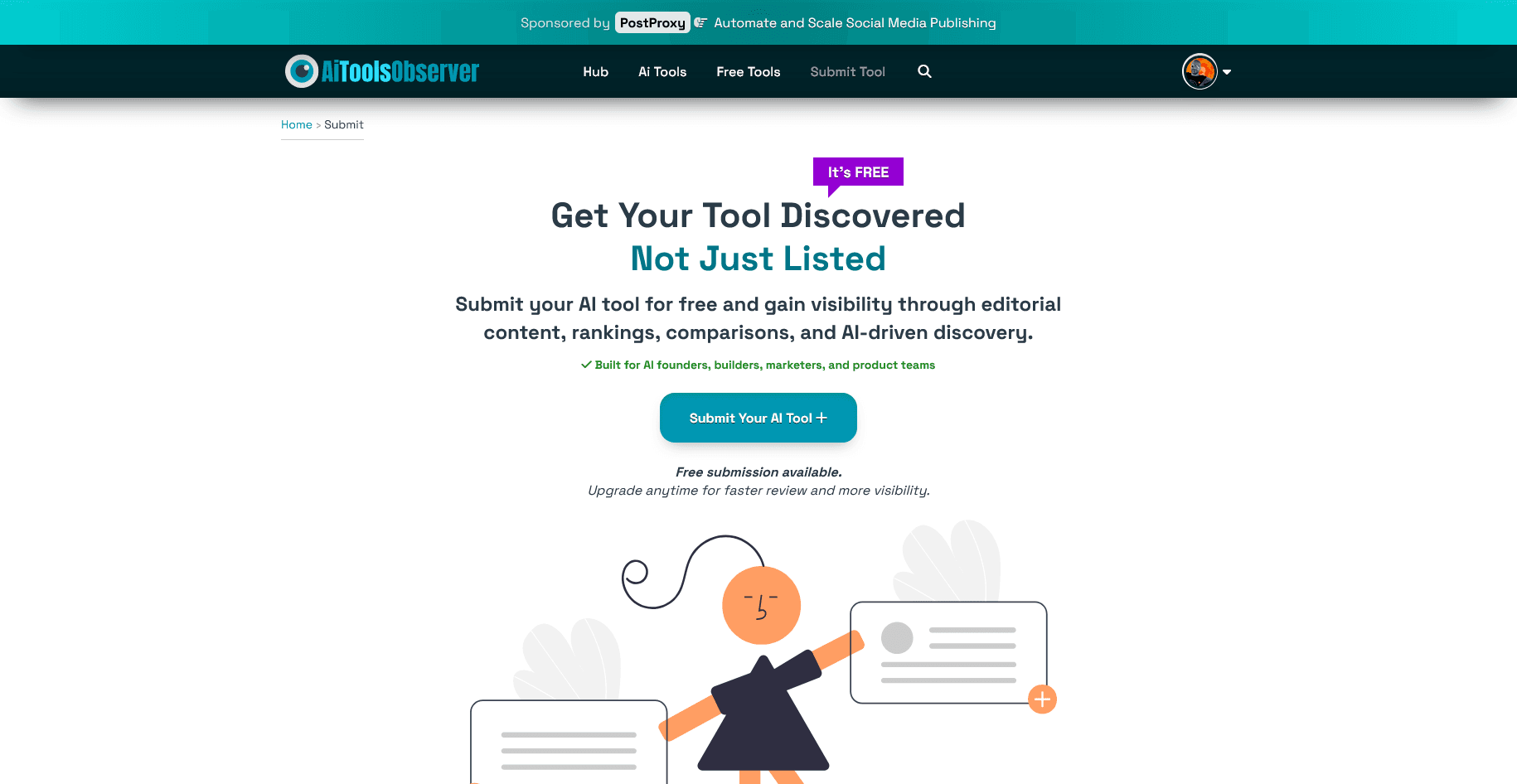 AI Tools Discovery Platform - Product Image