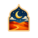 Learn Farsi startup logo on Aura++