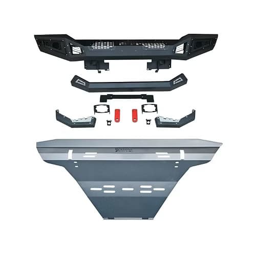 Mahindra Thar Roxx V2 Front Bumper With Underbody Shield product preview for startup listing on Aura++