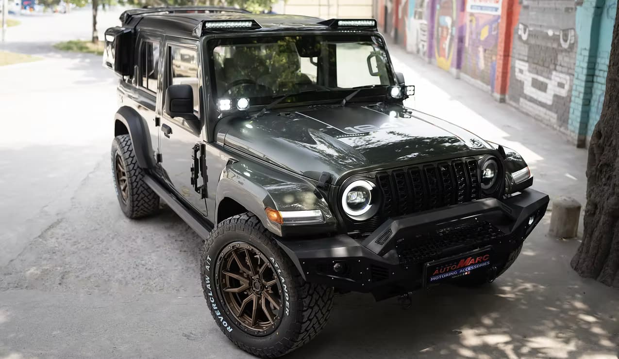 Thar Roxx Modified Accessories | Premium Upgrades for Your Mahindra Thar Roxx product preview for startup listing on Aura++
