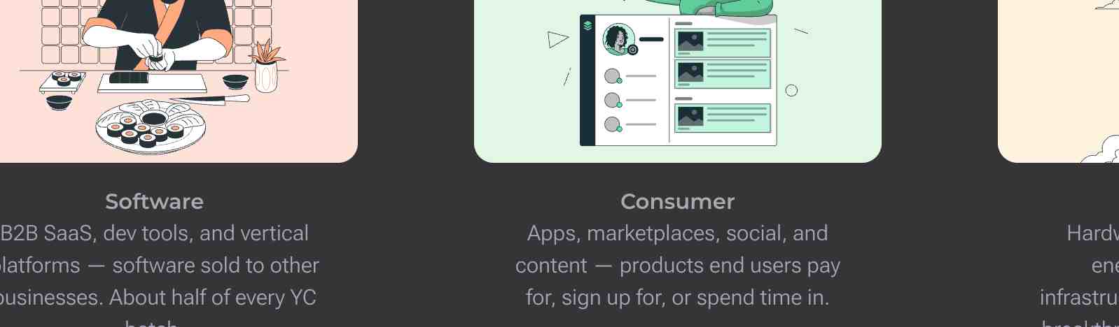 YCaaS product preview for startup listing on Aura++