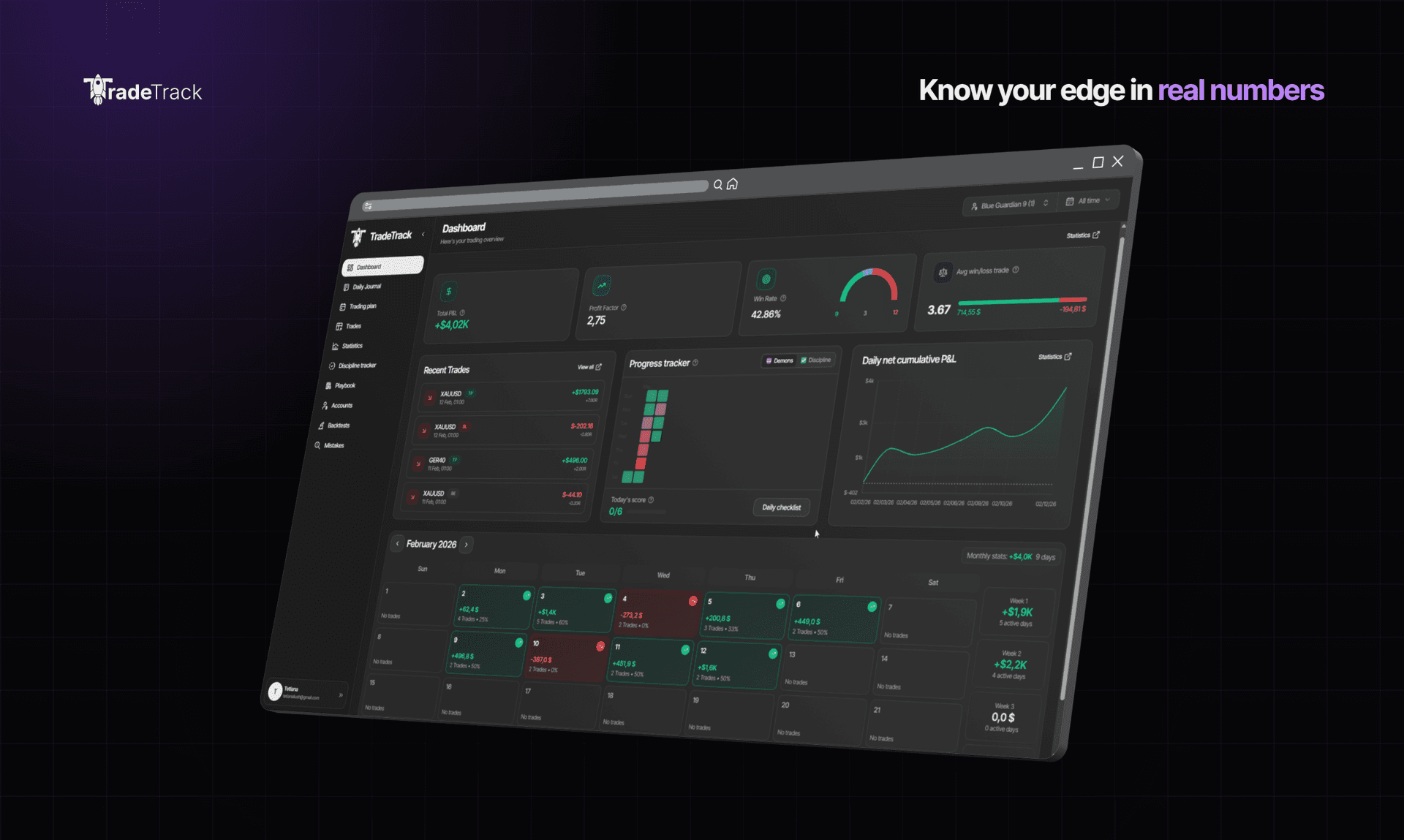 TradeTrack - Product Image