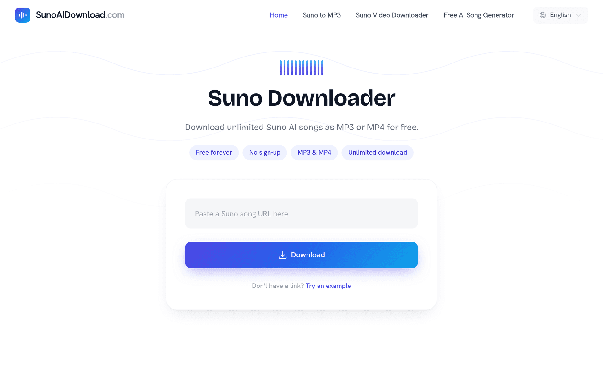 Suno Downloader product preview for startup listing on Aura++