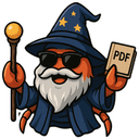 PDFCrab - PDF Editor & Annotator startup logo on Aura++