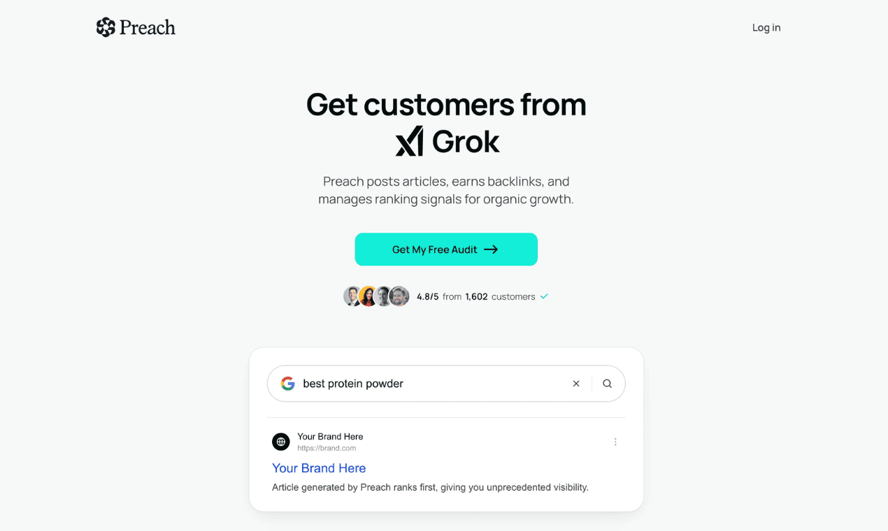Preach - Product Image