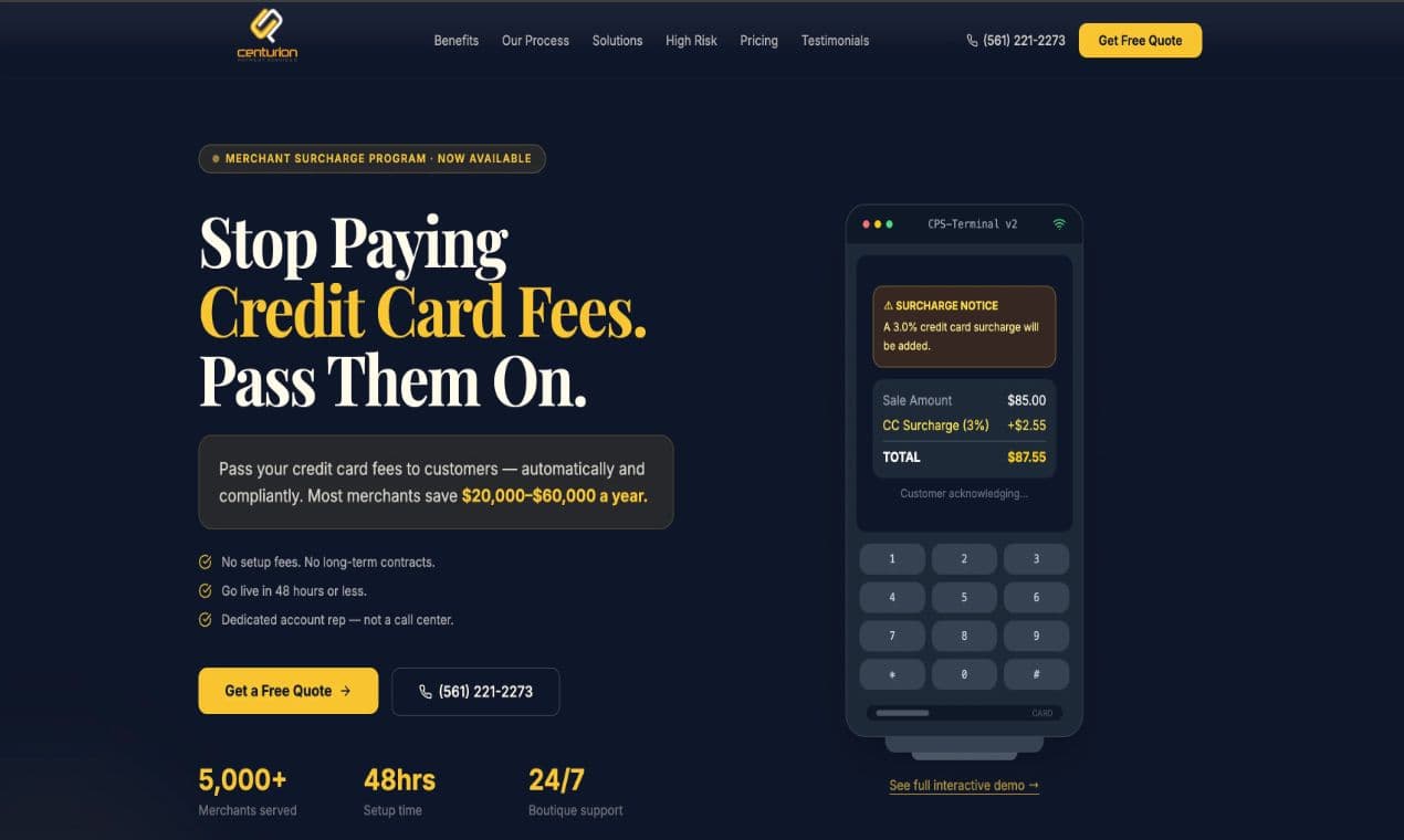 Centurion Payment Services