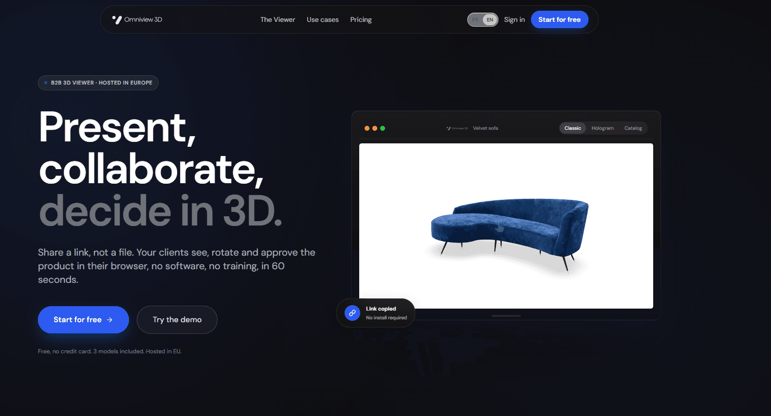 Omniview 3D - Product Image