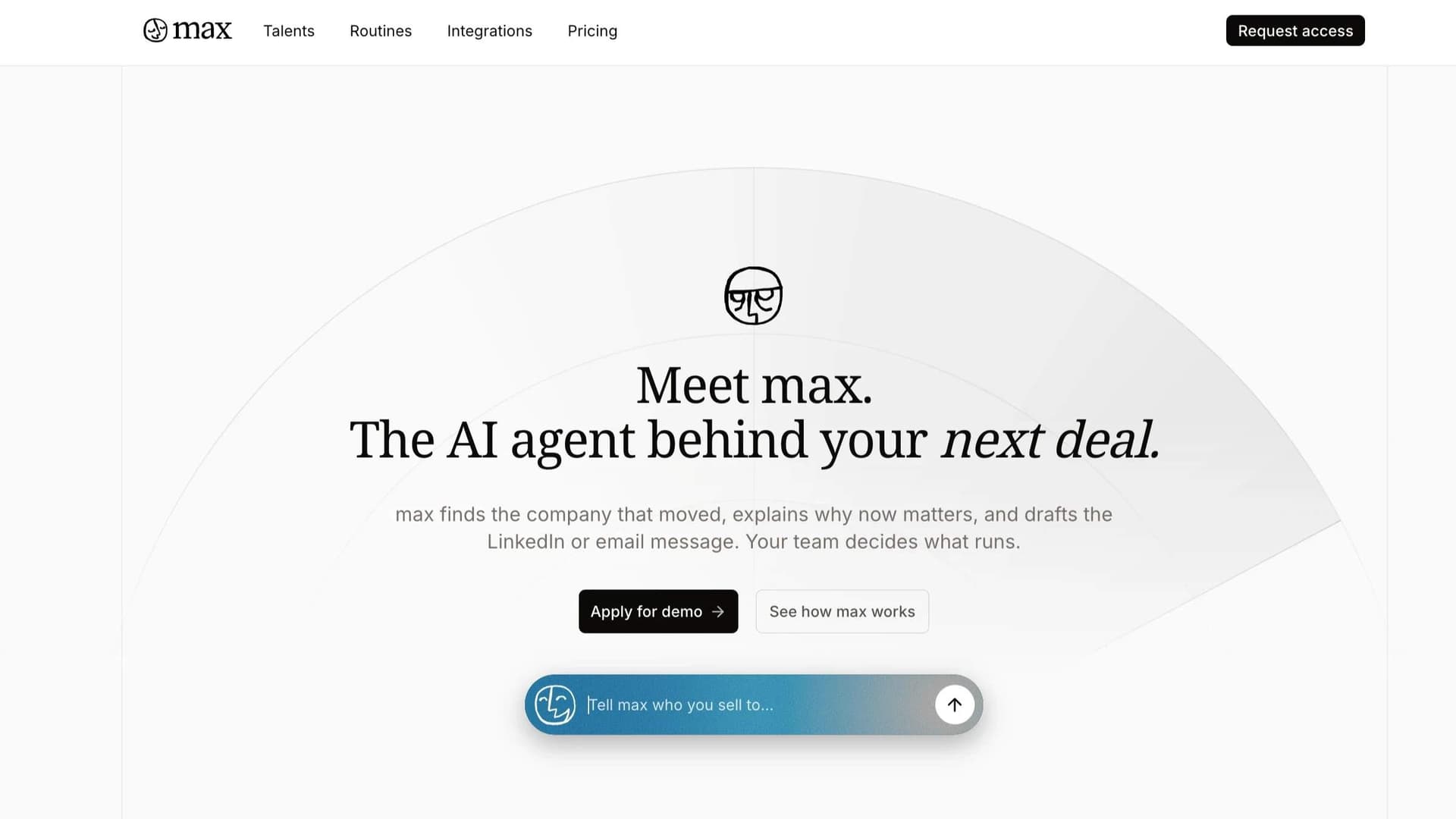max product preview for startup listing on Aura++