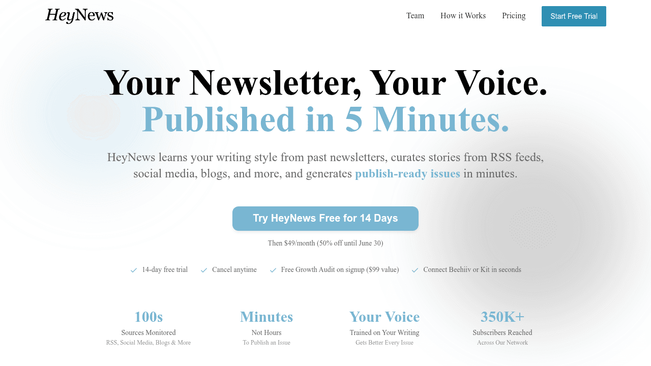 HeyNews - Product Image