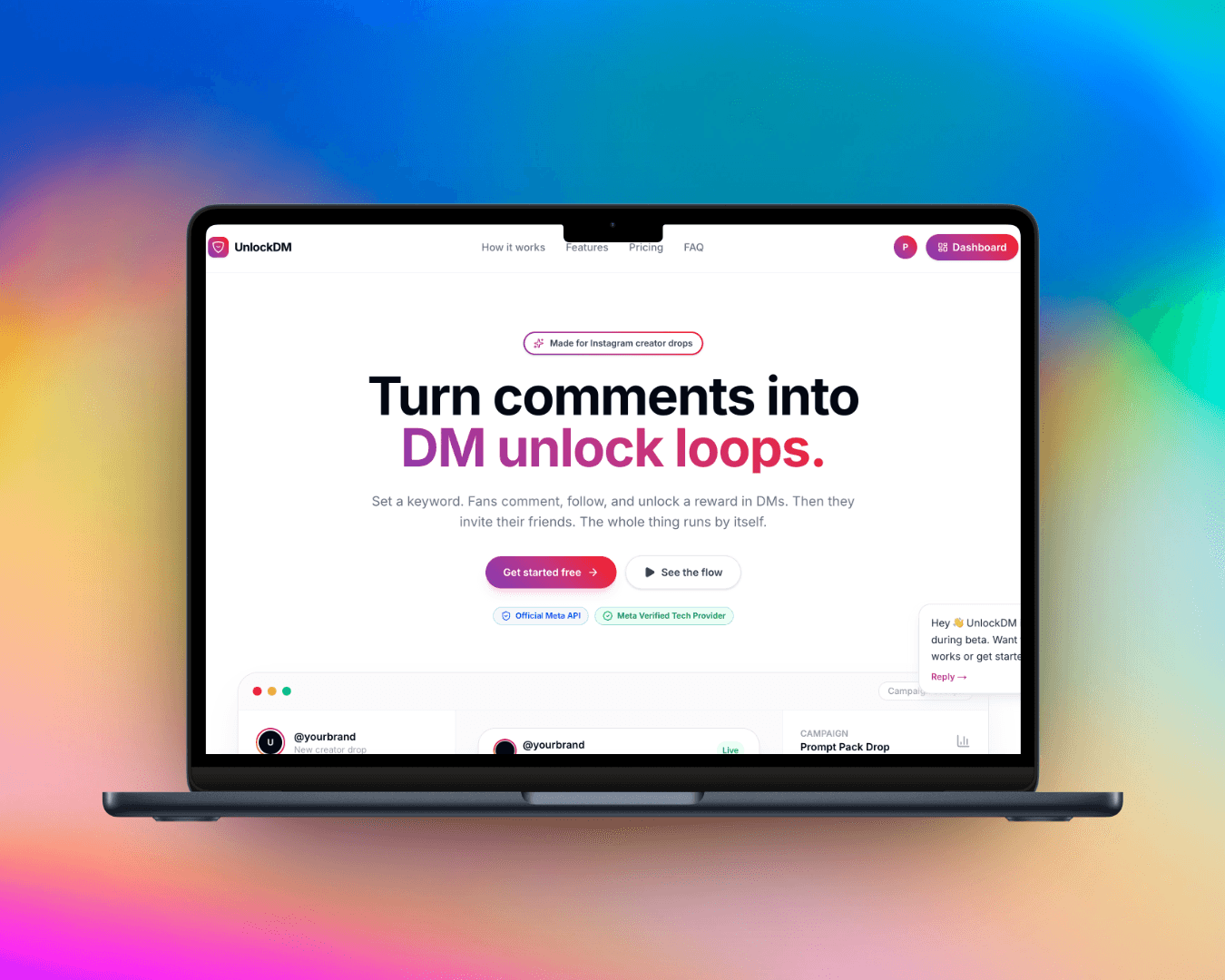 UnlockDM Instagram Growth Tool - Product Image