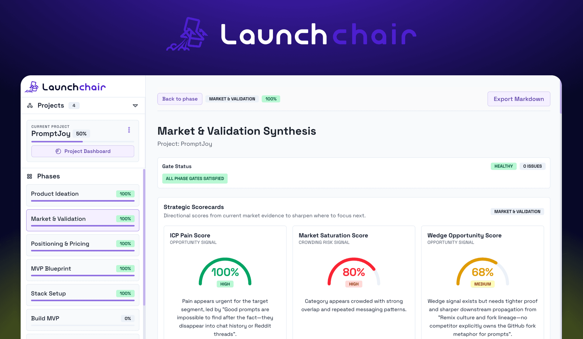 LaunchChair - Product Image