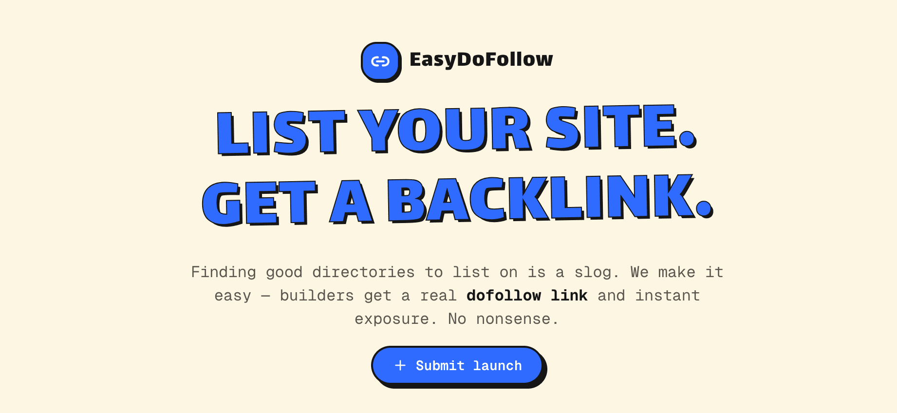 EasyDoFollow - Product Image