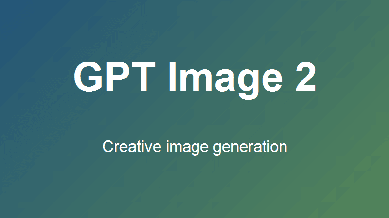 GPT Image 2