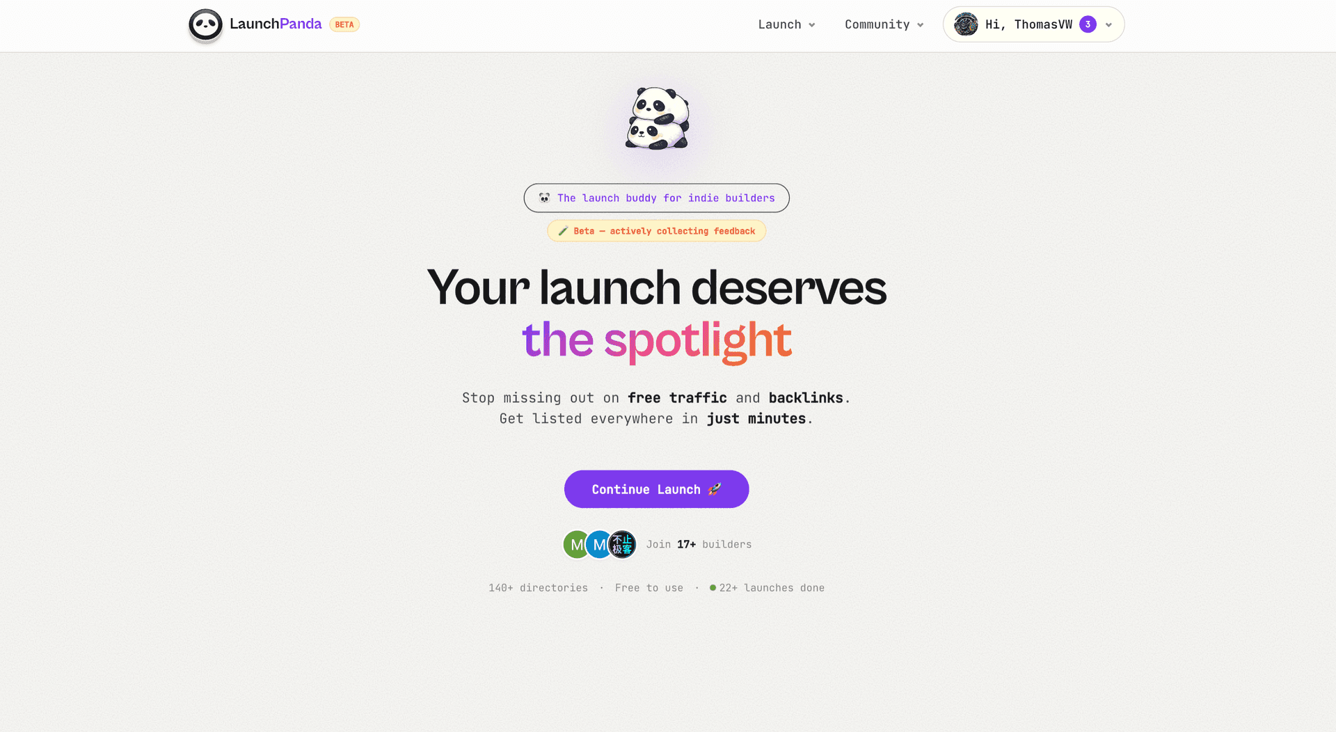Launch Panda - Product Image