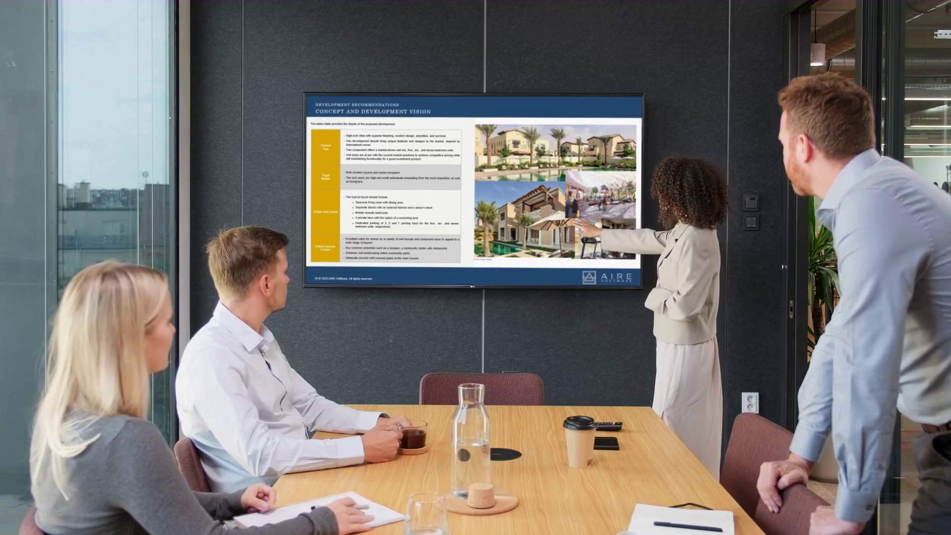 AIRE Software product preview for startup listing on Aura++