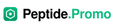 Peptide.Promo startup logo on Aura++