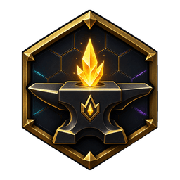 TFT Forge startup logo on Aura++