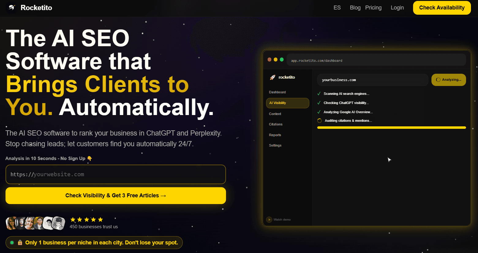 Rocketito AI SEO 